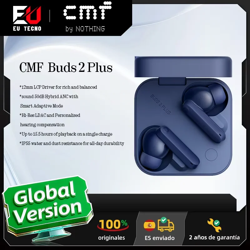 Auriculares CMF Buds 2 Plus inalámbricos