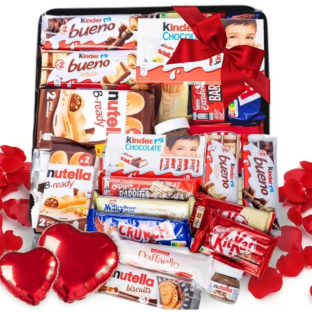 Bandeja regalo de chocolates Kinder IAMI