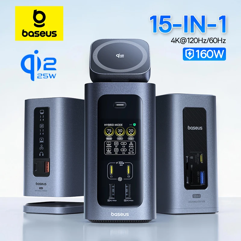 Baseus 15 en 1 USB C HUB