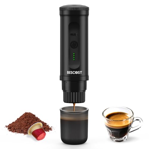CAFETERA BESCOST PORTÁTIL CÁPSULAS