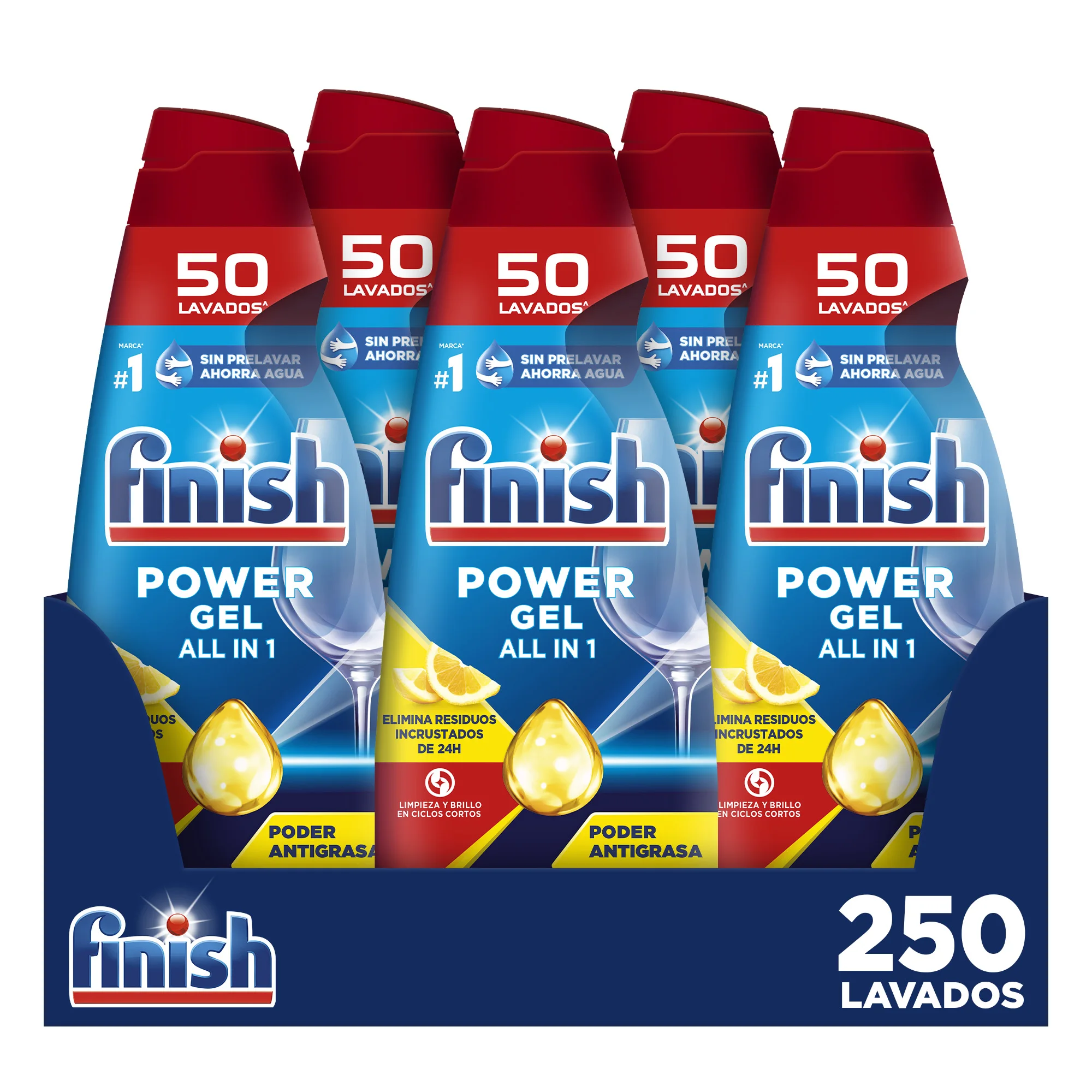 Detergente Finish All in 1 Max