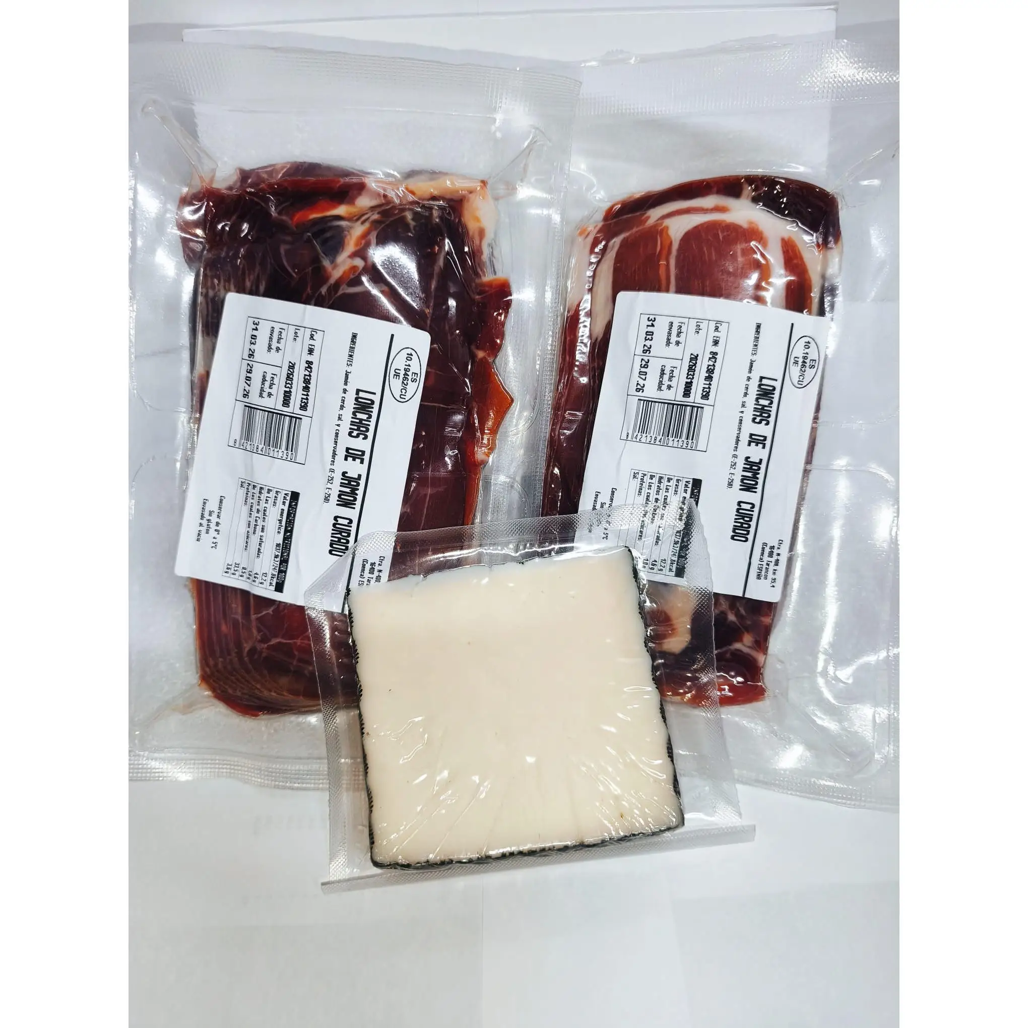 Lonchas de jamón curado gran reserva Espuña 1 kg