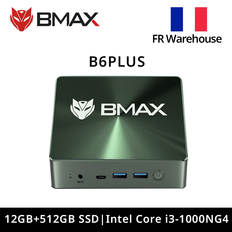 Mini PC Bmax B6 Plus 12GB/512GB