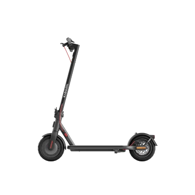 Official | Xiaomi Electric Scooter 4, Tamaño totalmente actualizado, Conducción más cómoda, 10" Neumáticos sin cámara, 30 km Autonomía máx., 25 km/h Velocidad máx, 600 W Potencia máx.