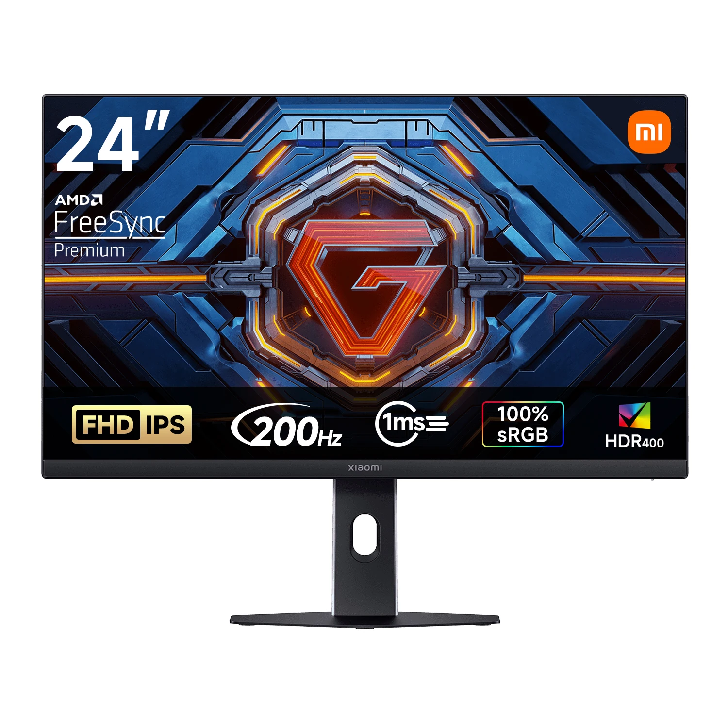 Oficial | Monitor Gaming Xiaomi G24i 2026, Alta tasa de refresco de 200 Hz, IPS rápido, HDR 400, FreeSync Premium, Amplia gama de colores DCI-P3 al 95 %