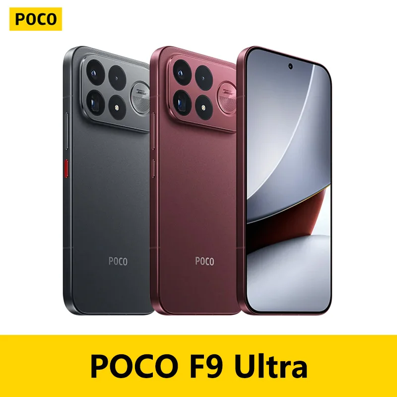 POCO F9 Ultra 5G, NFC, Snapdragon 8 Elite Gen 5, 6.9 pulgadas, 185 Hz, cámara de 200 MP, batería de 8050 mAh, IP68