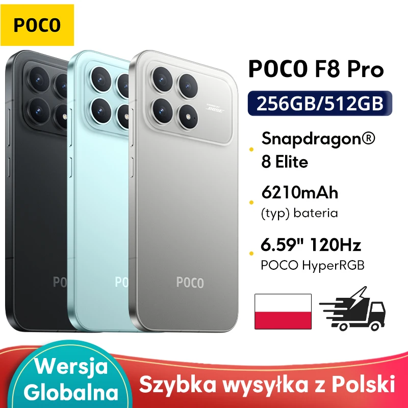 Poco F8 Pro  RAM:  12 GB | ROM: 256GB