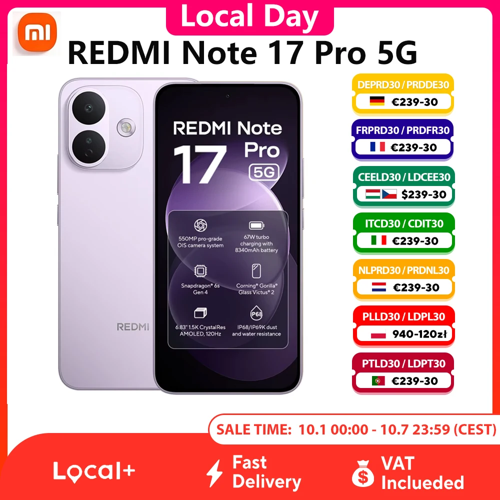 Redmi Note 17 Pro 5G 6GB/256GB