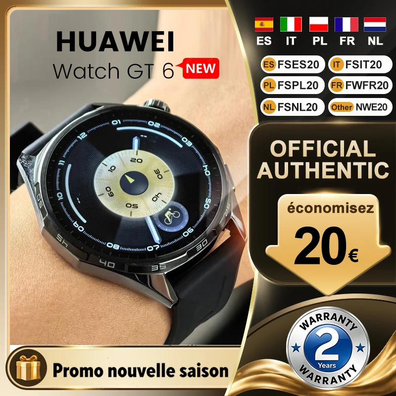 Reloj inteligente Huawei WATCH GT6