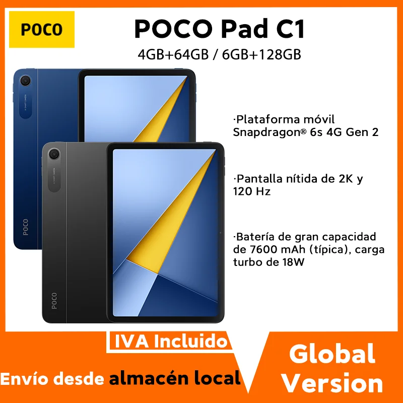 Tableta POCO Pad C1 4G 6s