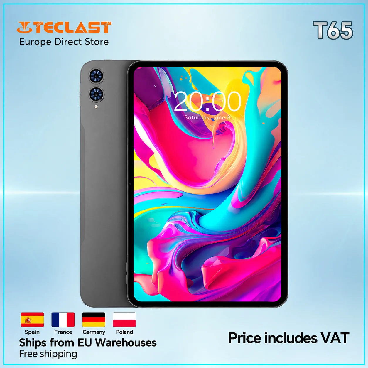 Tableta Teclast T65 8GB/128GB